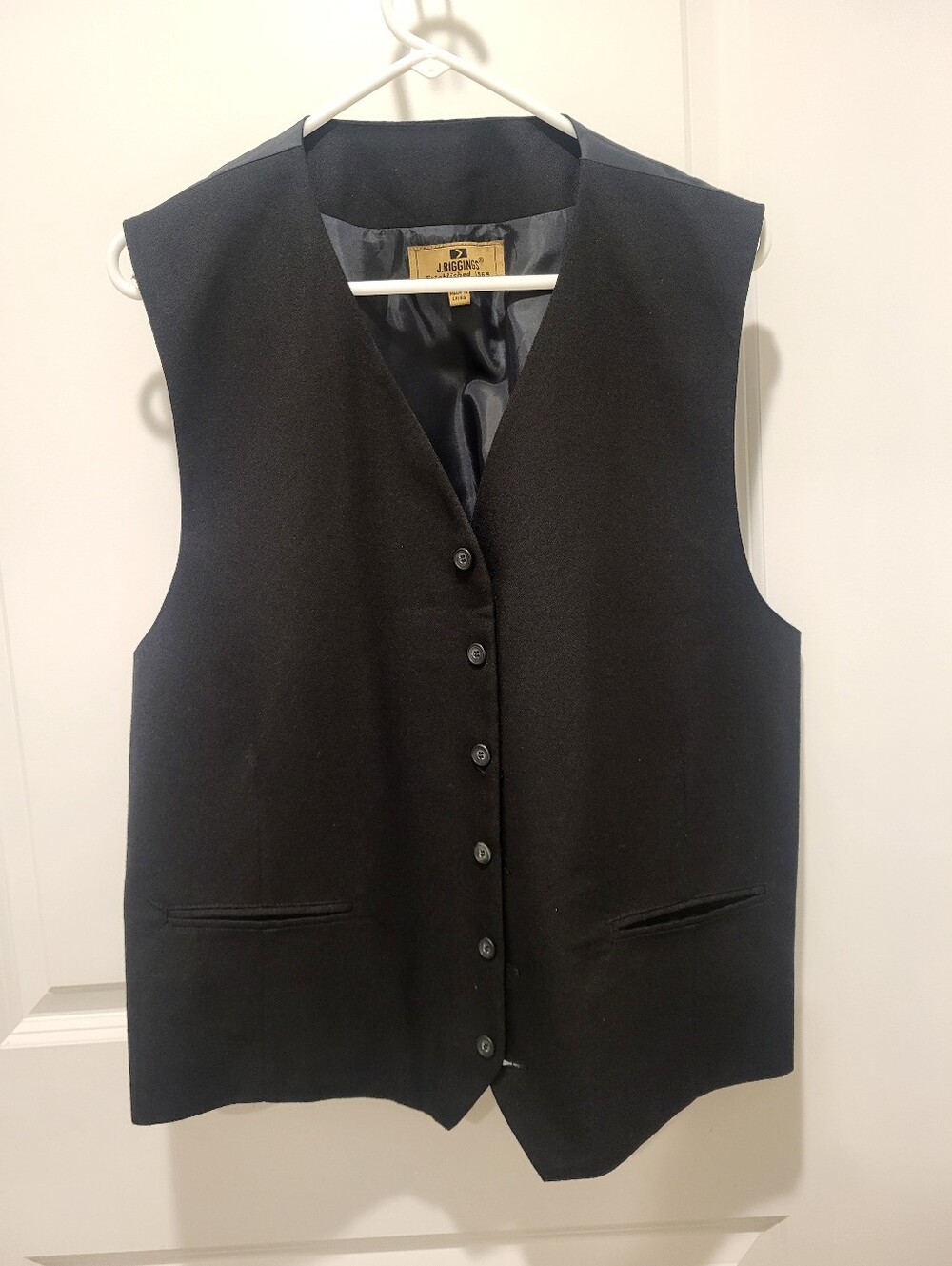 J. Riggings Black Vest